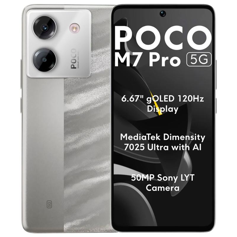 POCO M7 8/256 シルバー 未開封 63cdbb9820094a86749f664a18d315